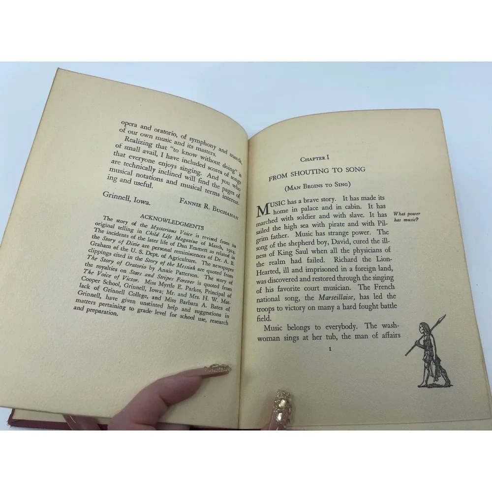 The‎ Story of Man and His Changing World How Man Made Music Vintage Book 1936